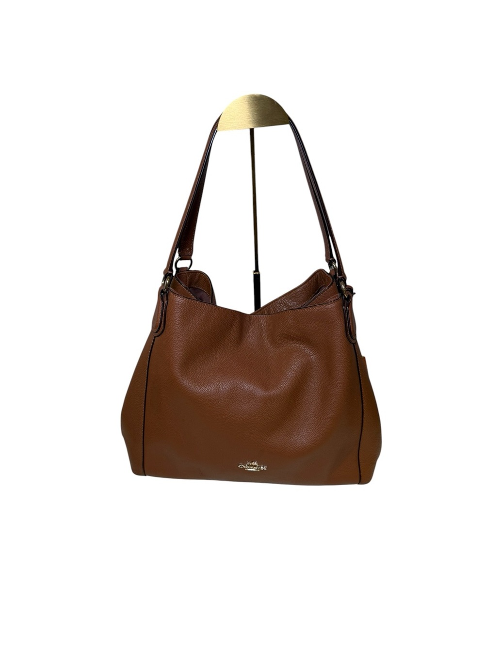 Coach Edie 31 Shoulder Bag in Saddle Brown